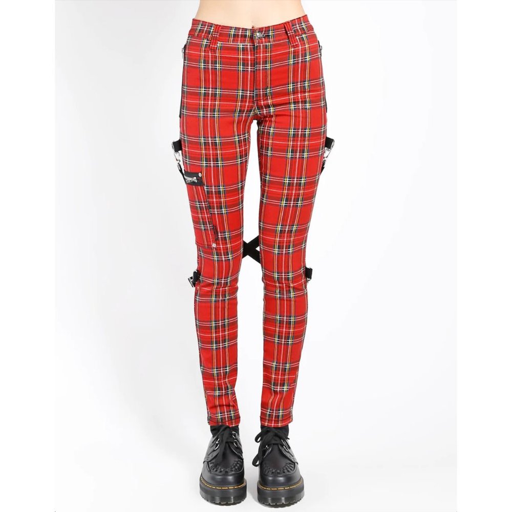 Tripp NYC Ladies Plaid Chaos Pant